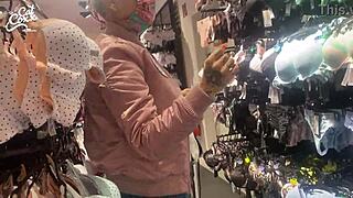 Remote Controlled Toy In Pussy At Mall