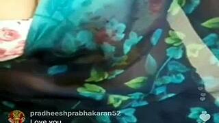 Tamil Brahmin Wife Reveals Nipple on Instagram Live - Notygeetha ID!