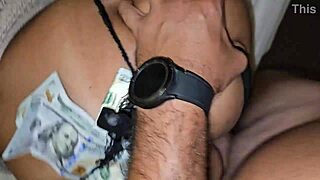 hotwife gets a messy creampie after casino night out