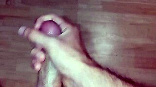 Young solo boy's homemade masturbation and cumshot video