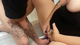 Boyfriend Toys With Sexy BBW Pussy and Ass Until She Cums.