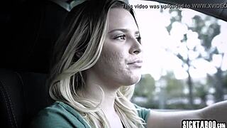 fake driving instructor fucks petite blonde teen 18+ with small tits and big ass outdoor