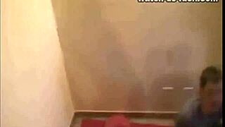 Amateur couple moans loudly during hot fuck