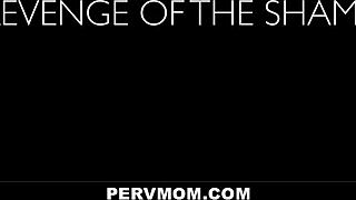 brunette milf stepmom loves stepsons cock