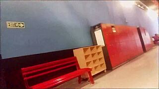 burping naked in the playground with costumes.