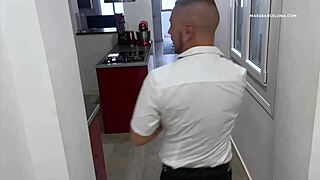 max dom mars barcelona in hard bareback gay sex at office