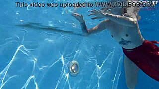 Swimming Pool Hot Erotics With Mimi Cica Dressed Up