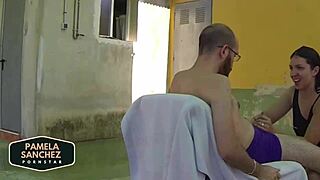 Giving a wild rod to my black hairy pussy. Jesus Sanchezx got me going!