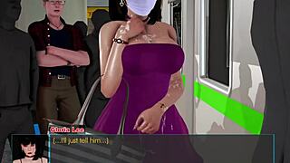 Bound anime girl masturbates with toys in bdsm humiliation game