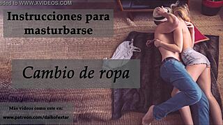 joi cambio de ropa con toque de feminizacion en espanol