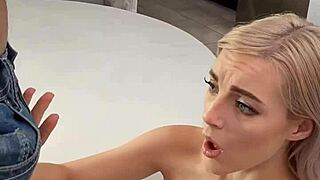 Loud Moaning Petite Blonde Jamie Deepthroats Big Cock In Hidden Phone Video