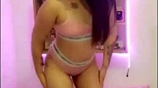 Sexy Brunette Dances Nude in Wet Mix