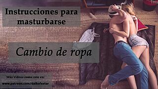 joi cambio de ropa con toque de feminizacion en espanol