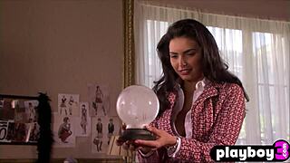 Sexy Latina Model Sasckya Porto Posed In The Snow After Hot Striptease