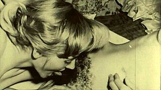Vintage Lesbians Explore Hairy Pussy Secrets