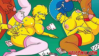 best simptoons sex moments in part 5 with wild simpsons cartoon scenes