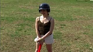 I perform a cute belly dancer impression in panties