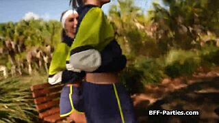 Runner Teens In Uniform Fucked In Foursome