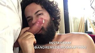 Andre Medeiros Martins in gay sexy profile