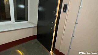 Girlfriend In Sexy Lingerie Gets Her Hairless Slit Pumped POV