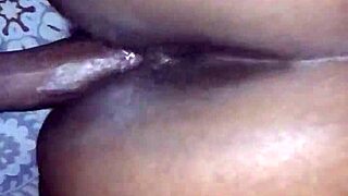 Curvy Latina MILF and slender stud engage in intense sexual encounter