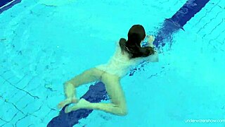 white dressed tight hairy babe katy soroka underwater