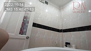 Naked Maid Cleans Without Panties