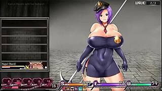 karryn cums from dancing in prison hentai