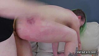 Sexy Nympho Taken In Asshole Asylum!