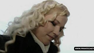 Picking up the Czech blonde for an outdoor casting interview?