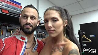 aurrora wants a crazy adventure with two men.