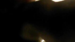 savannah synns bent over for bareback interracial pounding.