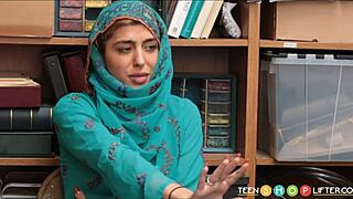 arab teen audrey royal caught shoplifting