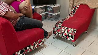 i can't stop thinking about fucking my peruvian stepsister with her big ass while she cleans the house