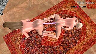 Animated 3D Sex Video Of Two Indian Girls Doing Sex And Foreplay