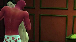 Vampire bites young 18+ girl in 3d hentai