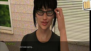 Katie's seductive teasing techniques in homemade porn video