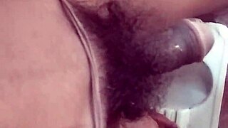 handsome pintu in toilet room handjob