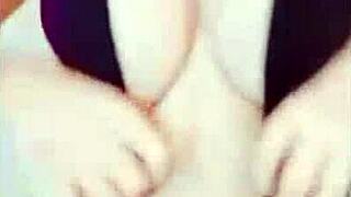 hey, watch this net idol girl helping herself in secret live group?