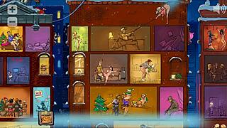 christmas eve in metropolis xmas hentai pornplay santa got stuck while delivering dildo toys