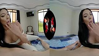 Experience Latina Super Model in VR POV!
