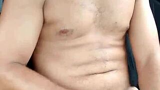 Soloboy masturbates outdoors, feeling every stroke under the sun.