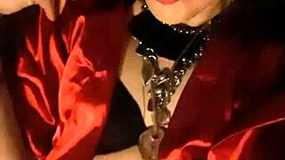 Teaser vid of shemale milf Regina Babylon in high boots, showcasing her ass and shoes.