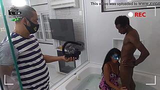 Nego Blaster And Brunette Big Ass Milf! Complete Scene!