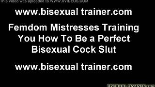 Watching interracial bisexual encounter.