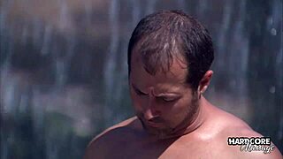 Hardcore massage, want an outdoor massage in the sun?