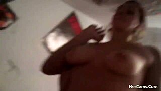 Teen Undresses, Rips Clothes For Dildo Fun