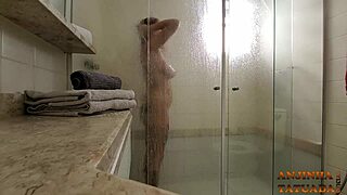 Caught preparing for a relaxing bath?