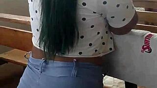 Colombian Lesbians Masturbate Outdoors.