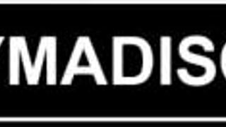 Kelly Madison and Audrey Royal, cum covered and masked, perky tits glistening.